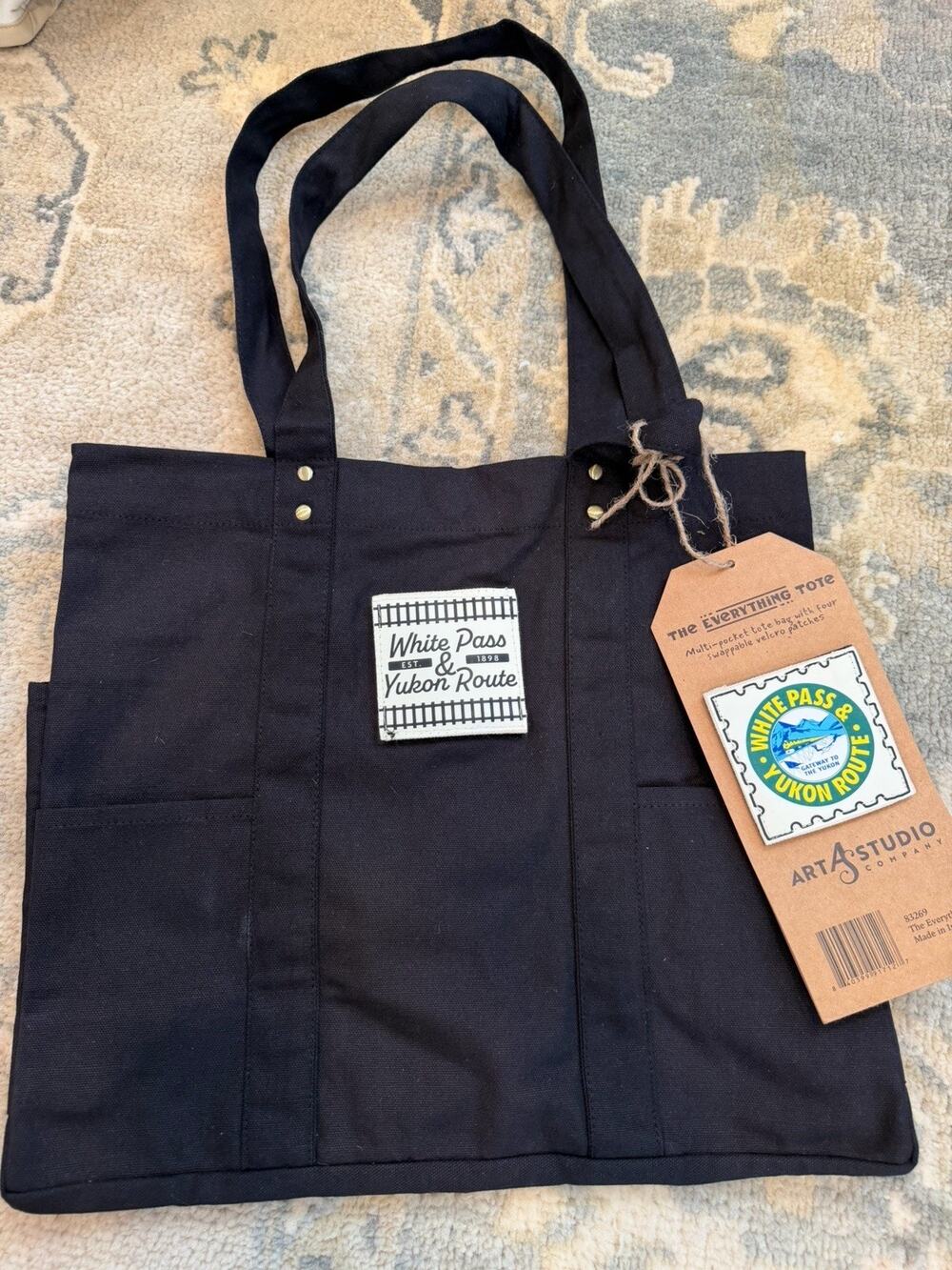 Art Studio Company The Everything Tote W/swappable Patches NWT